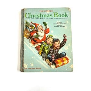 Vintage Golden Christmas Book: Gertrude Crampton, Corinne Malvern